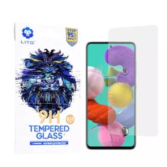 Folie sticla Samsung Galaxy A72 4G 5G Transparenta Lito 2.5D Tempered Glass 9H