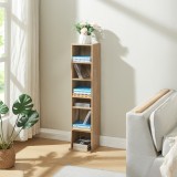 Raft CD Tynset 90x20x20 cm cu 6 compartimente, Sonoma, en.casa