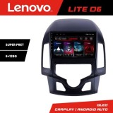 Navigatie Hyundai I30 2009-2012 clima automata Lenovo Kit-I30AUTOMATIC 8 core 6+128 GB Android Waze USB Navigatie Internet Youtube Rad CarStore Techno