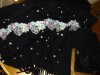 Sal nou broderie la un capat , manusi noi dantela, Poliester, Marime universala