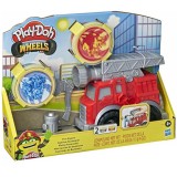 Set plastilina Play Doh Wheels- Masina de pompieri