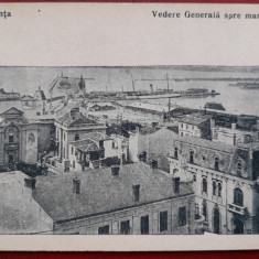 Romania-Constanta- vedere generala spre mara-C.P.necirc-RARA