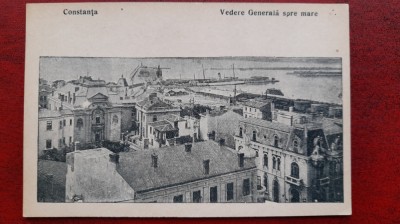 Romania-Constanta- vedere generala spre mara-C.P.necirc-RARA foto