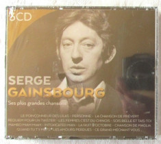 &amp;quot;SERGE GAINSBOURG. Ses plus grandes chansons&amp;quot; - Pachet 3 CD-uri. Nou foto