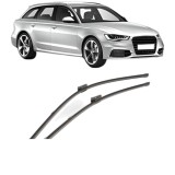 Cumpara ieftin Set stergatoare auto Valeo Silencio Xtrm, cauciuc siliconat, pentru parbriz AUDI A6 C7 Avant