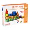 Set de constructie magnetic 3D - 158 piese