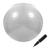 Minge pentru fitness sau yoga 75 cm, pompa inclusa, gri Household NewTrend