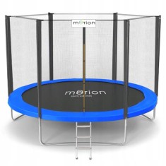 Trambulina de gradina MOTION FT8 244cm cu scara,Albastra