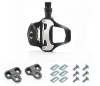 Pedala Bicicleta MTB BMX Towwoo SPD, Axa 9/16&quot;, Aluminiu+Nailon, Compatibila Shimano SPD-SL, Negru (RESIGILAT)