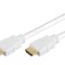 Cablu HDMI 1.4 Alb 3m