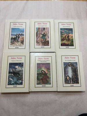 Jules Verne - Biblioteca Adevarul - Vol. 2, 3, 4, 5, 13, 14 foto