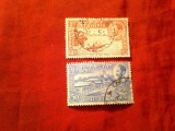 2 Timbre Etiopia 1947 - Motive locale , 50c si 60c stampilate