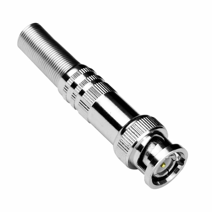 Mufa BNC tata metal lipire fir