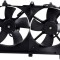 GMV radiator electroventilator Nissan 350Z, 2003-2009, Infiniti G, 2002-2007, G35, motor 3.5 V6, benzina, 335/335 mm; (4 +4) pini