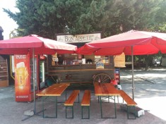 Afacere la cheie -Caruta Fast Food vieneza rustica - cu locatie fixa permanenta. foto