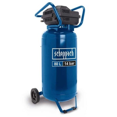 Compresor fara ulei HC85V Scheppach 5906151901, 1600 W, 80 L, 14 bari foto