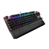Tastatura gaming ASUS ROG Strix Scope NX TKL Deluxe ROG NX Red neagra