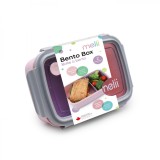 CUTIE PRANZ BENTO 880ML CUTIE DETASABILA MELII ROZ MOV GRI