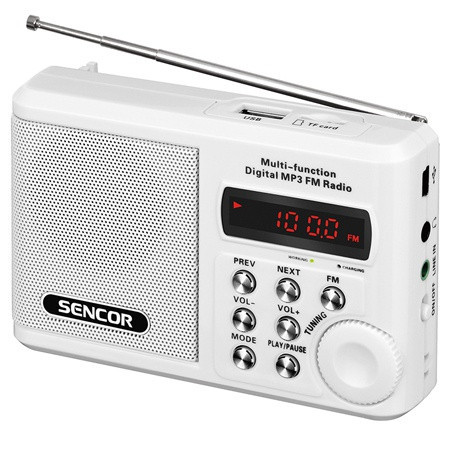 RADIO PORTABIL MICRO SD ALB SENCOR EuroGoods Quality