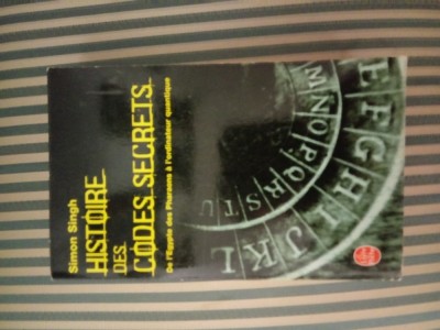 Simon Singh Histoire des codes secretes foto