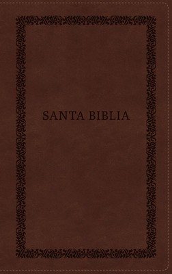 Biblia Reina-Valera 1960, Tierra Santa, Ultrafina Letra Grande, Leathersoft, Caf foto