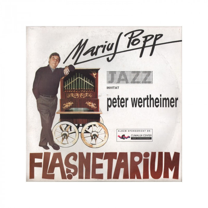 Marius Popp - Flașnetarium Invitat Peter Wertheimer &lrm;Electrecord Disc Vinyl NOU