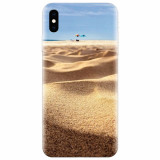Husa silicon pentru Apple Iphone XS Max, Beach Sand Closeup Holiday