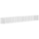 Cumpara ieftin Strat inaltat gabion, 400x50x50 cm, fier galvanizat
