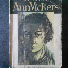 SINCLAIR LEWIS - ANN VICKERS (editie veche, traducere de Paul B. Marian)