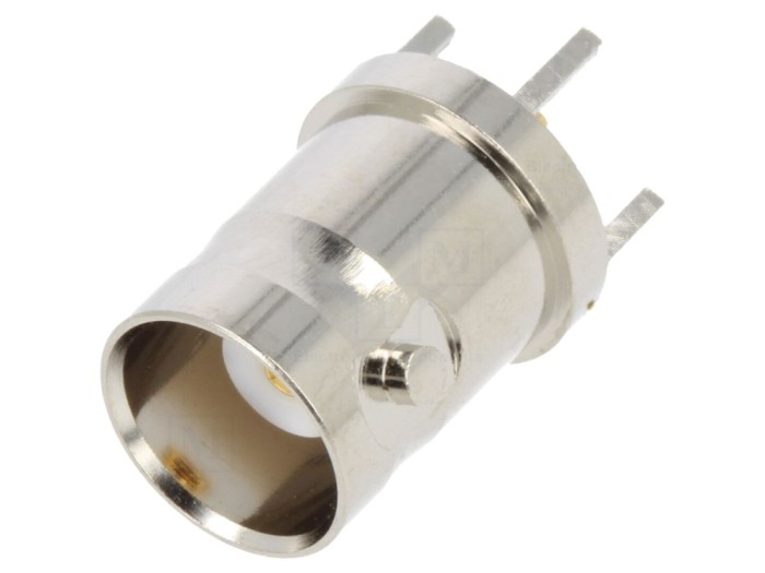 Conector BNC mamă pentru PCB 50&Omega;