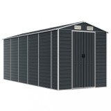 Cumpara ieftin Sopron de gradina, antracit, 191x470x198 cm, otel galvanizat