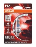 Bec H7 Night Breaker Laser Next Generation +150% 12V 55W, OSRAM