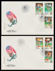 1994 Romania - 2 FDC Turneul Final al CM de Fotbal din SUA LP 1344