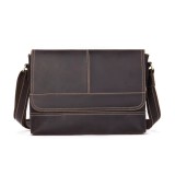 Cumpara ieftin Geanta pentru barbati, Eneas GT3276, piele naturala, Maro cafeniu