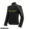 Geaca (jacheta) barbati pentru scuter - motocicleta Racing vara Seventy model SD-JR60 Thunder culoare: negru/gri/galben fluor Negru/gri/galben fluor X