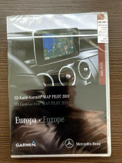 SD Card naviga?ie Original Mercedes-Benz Garmin Map Pilot NTG5*1 Europa 2023 foto