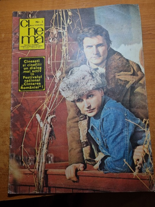 cinema februarie 1979-interviu v.calotescu,mircea albulescu,nea marin miliardar