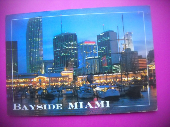 HOPCT 7803 MIAMI BAYSIDE -STAMPILOGRAFIE/FRANCATURA-SUA-AMERICA DE NORD -CIRCULATA