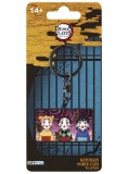 Demon Slayer Keychain Sumiko Zenko &amp; Inoko