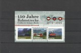 LIECHTENSTEIN 2022 TRANSPORT TRENURI LOCOMOTIVE