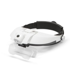 Lanterna pentru cap Handy, 0.12 W, 15 lm, banderola 500-600 mm, LED, lupa incorporata