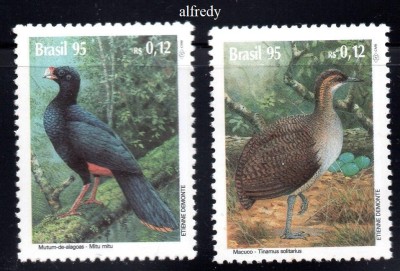 BRAZILIA 1995, Fauna, Pasari, MNH, serie neuzata foto