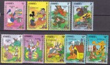 Dominica 1984 Disney Paste MI 841-849 MNH