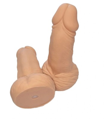 Jucarie Antistres cu Fluier, Natural, 14.5 cm foto