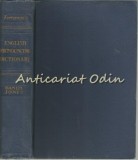 Everyman&#039;s English Pronouncing Dictionary - Daniel Jones, Editia a XI-a, 58000 cuvinte, fonetica, 1956, Engleza