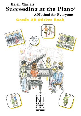 Succeeding at the Piano, Sticker Book - Grade 2b foto