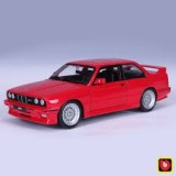 Macheta 1/24 1988 bmw m3 (e30), rosu bburago