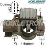 Regulator alternator Mitsubishi 12V 14V P-D/Tach, A-Circuit, cu condensator, echivalent Cargo 330828 AS-PL ARE5105 WAI IM581 Mobiletron