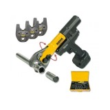 Presa radiala cu acumulator REMS Mini-Press Li-Ion, 3 clesti inclusi
