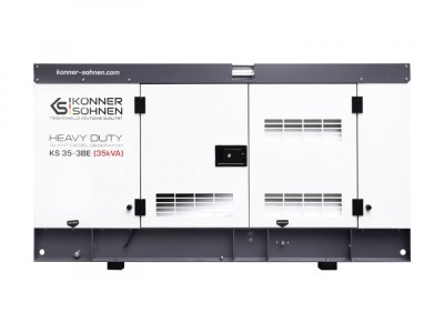 Generator de curent trifazat cu motor diesel Konner Sohnen KS 35-3BE, 35 kva foto